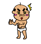 あかさん。 手書きシール風（個別スタンプ：20）
