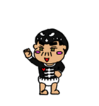 あかさん。 手書きシール風（個別スタンプ：40）
