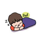 You and Me : The Love Story（個別スタンプ：5）