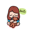 You and Me : The Love Story（個別スタンプ：7）