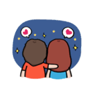 You and Me : The Love Story（個別スタンプ：20）
