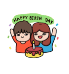 You and Me : The Love Story（個別スタンプ：22）