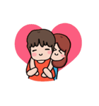 You and Me : The Love Story（個別スタンプ：26）
