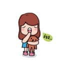 You and Me : The Love Story（個別スタンプ：28）