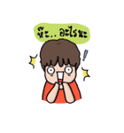 You and Me : The Love Story（個別スタンプ：34）