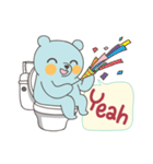 BlueDumb Poo Time [EN]（個別スタンプ：4）