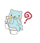 BlueDumb Poo Time [EN]（個別スタンプ：16）