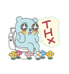 BlueDumb Poo Time [EN]（個別スタンプ：26）