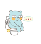 BlueDumb Poo Time [EN]（個別スタンプ：33）