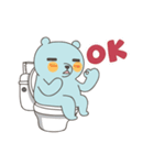 BlueDumb Poo Time [EN]（個別スタンプ：39）