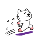 桜靴下猫（個別スタンプ：9）