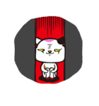 むけねことピンクプードル（個別スタンプ：12）