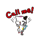 むけねことピンクプードル（個別スタンプ：13）