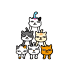 むけねことピンクプードル（個別スタンプ：14）