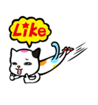 むけねことピンクプードル（個別スタンプ：16）