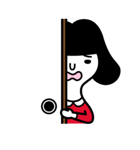 内気なマー子（個別スタンプ：2）