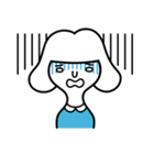 内気なマー子（個別スタンプ：5）