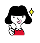 内気なマー子（個別スタンプ：24）