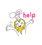 たてがみウサギ（個別スタンプ：5）