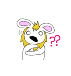 たてがみウサギ（個別スタンプ：11）