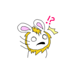 たてがみウサギ（個別スタンプ：16）