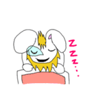 たてがみウサギ（個別スタンプ：17）