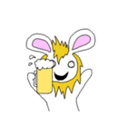 たてがみウサギ（個別スタンプ：21）