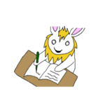 たてがみウサギ（個別スタンプ：24）