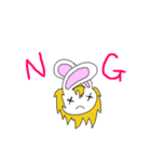 たてがみウサギ（個別スタンプ：40）
