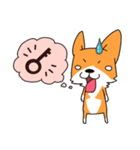 The Corgi BarneyAh's Everyday life（個別スタンプ：15）