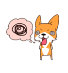 The Corgi BarneyAh's Everyday life（個別スタンプ：24）