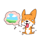 The Corgi BarneyAh's Everyday life（個別スタンプ：30）