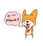 The Corgi BarneyAh's Everyday life（個別スタンプ：36）