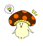 ゆかいなキノコ（個別スタンプ：8）