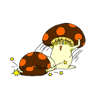 ゆかいなキノコ（個別スタンプ：25）