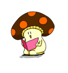ゆかいなキノコ（個別スタンプ：40）