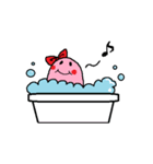 青い幼虫（個別スタンプ：38）