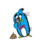 ドタバタペンギン（個別スタンプ：14）