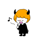 こあくまデビィ（個別スタンプ：34）