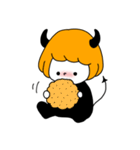 こあくまデビィ（個別スタンプ：36）