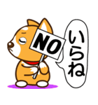 東北弁コーギーさくら（個別スタンプ：11）