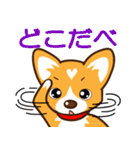 東北弁コーギーさくら（個別スタンプ：40）