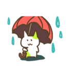 猫に挿し色（個別スタンプ：1）