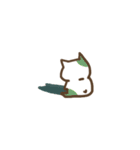 猫に挿し色（個別スタンプ：4）