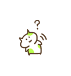 猫に挿し色（個別スタンプ：7）