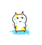猫に挿し色（個別スタンプ：11）
