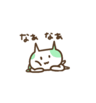 猫に挿し色（個別スタンプ：21）