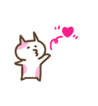 猫に挿し色（個別スタンプ：27）
