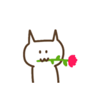猫に挿し色（個別スタンプ：28）