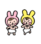 Diaper Twins（個別スタンプ：27）